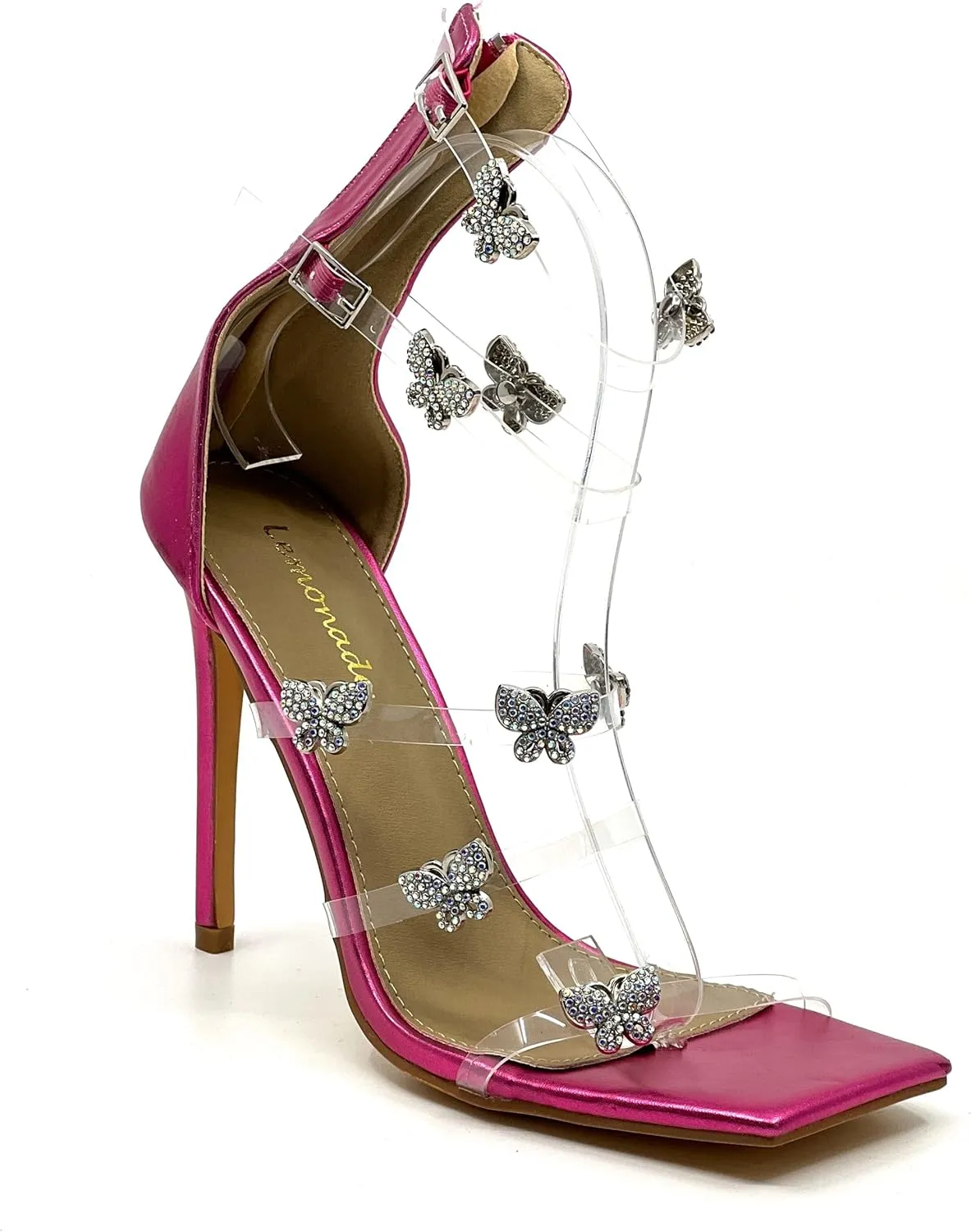 Women's Open Toe High Ankle Strap High Heels Stiletto Sandals