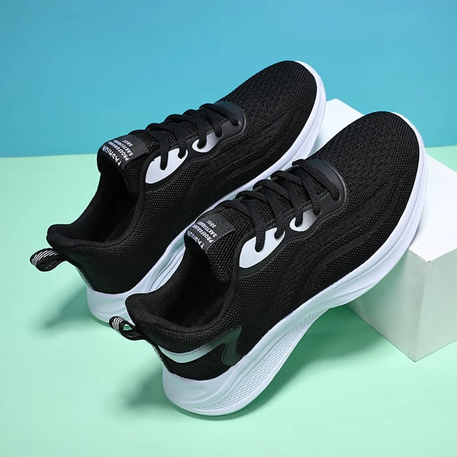 Women's Running Shoes Lightweight Resilient Flexible Sole Walking Shoes Sport Tennis Shoes for Women Gym Cushion Sneakers