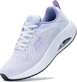 Womens Wide Walking Shoes Arch Support Orthotic Air Sneakers Comfortable Tennis Athletic Running Shoes