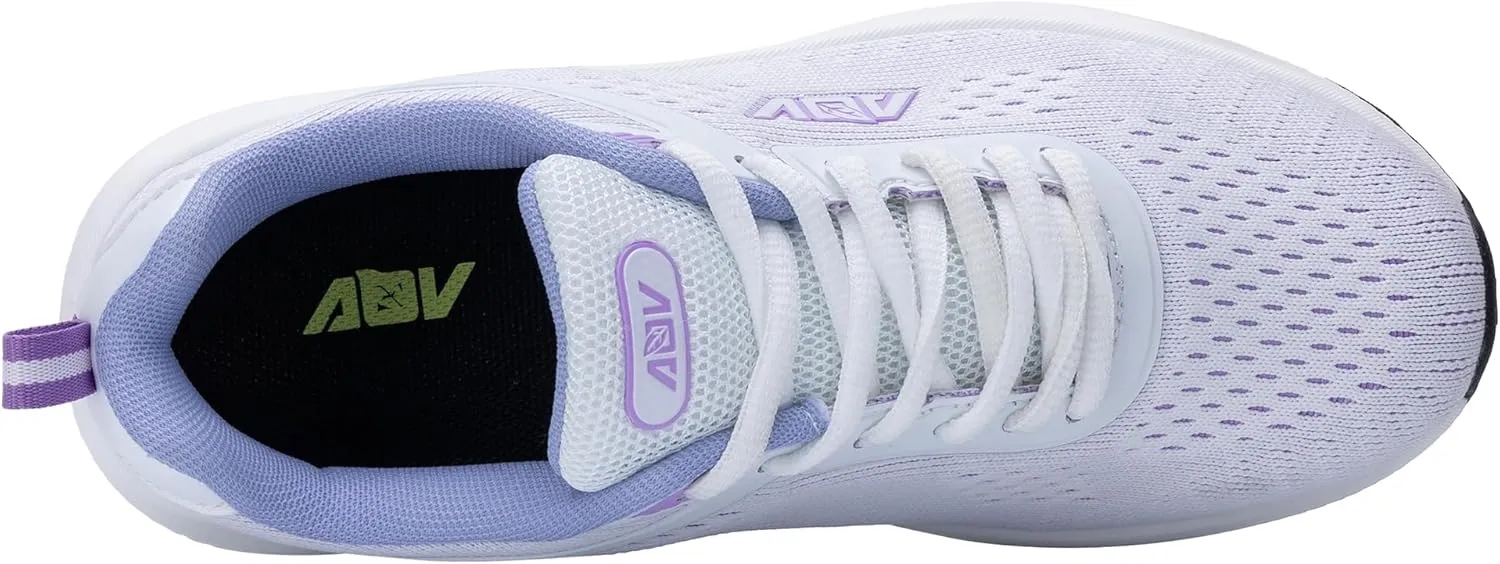 Womens Wide Walking Shoes Arch Support Orthotic Air Sneakers Comfortable Tennis Athletic Running Shoes